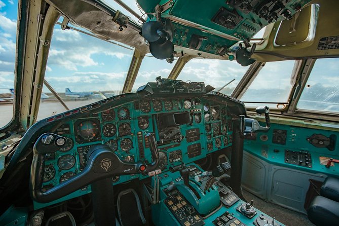 Skip the Line: Aeropark Aviation Museum Entrance Ticket - Entering the aircraft and using the simulator
