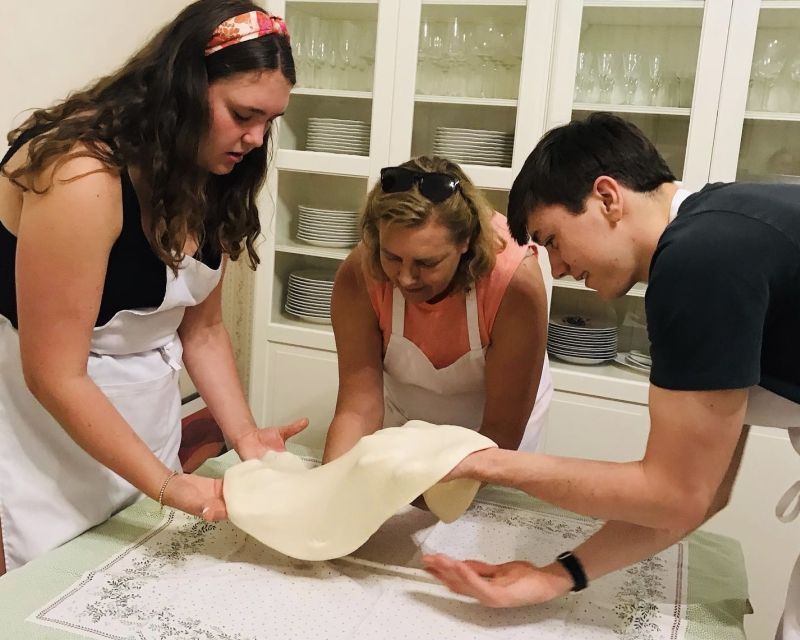 Stretched Strudel Making Class with 2 Different Fillings - Stretching pastry in a Budapest apartment