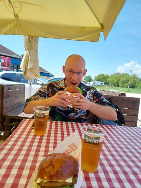 Szentendre by Bike: Self Guided Bike Rental Package! - Római Part for food and a riverside pause