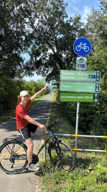 Szentendre by Bike: Self Guided Bike Rental Package! - Following the Danube toward Szentendre