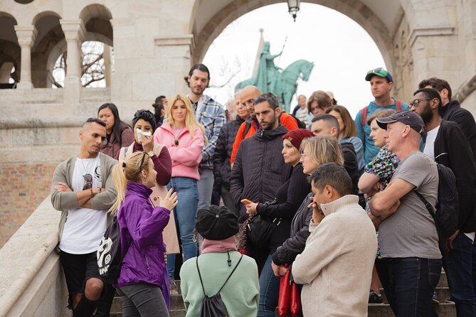 Walking tour in the Buda Castle incl. Fisherman's Bastion - Touching András Hadik’s statue for luck